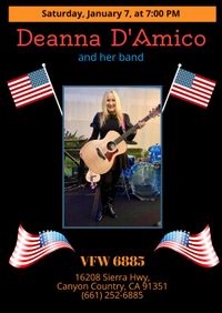 Deanna D'Amico-White and her Band
