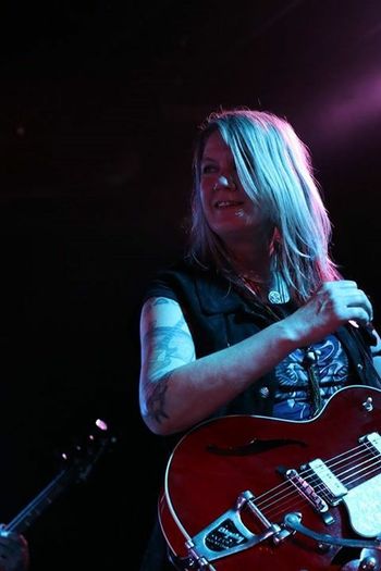 Smilin' for joy at the Stone Pony in Asbury Park, NJ
