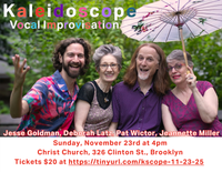 Kaleidoscope - Vocal Improvisation Concert