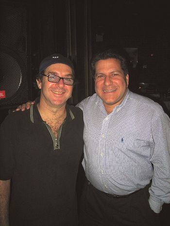 With Anton Fig @ Metropolitan Cafe, NYC

