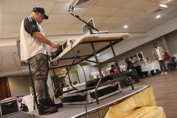 DJ MeltDown donates his music skills and time to the local small business community @ Mary's Caring Place - 2/3/24
