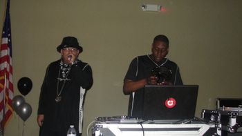 DJ MeltDown & DJ Grip tearing up one of Burlington County Ruff Ryder's Anniversary Parties
