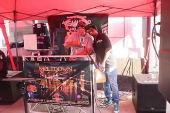 DJ MeltDown & Pas Simpson @ Juneteenth Celebration - Hamilton Street  6/19/24
