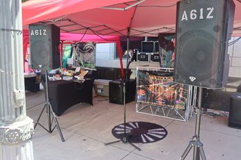 Area61zerO Music supports the community @ Juneteenth Celebration - Hamilton Street 6/19/24
