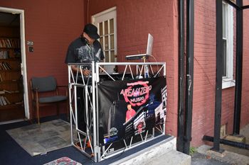 DJ MeltDown supporting the community - Volunteering @ the young entrepreneurs pop-up shop in Allentown - 6/8/24
