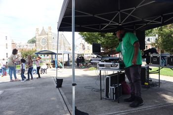 DJ MeltDown supporting his community with A True L.O.V.E. Story., LLC @ Stevens Park
