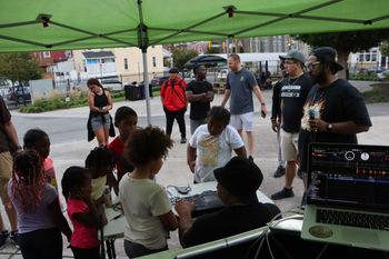 DJ MeltDown teaching our youth @ Stevens Park; supported by EMPOWER 610
