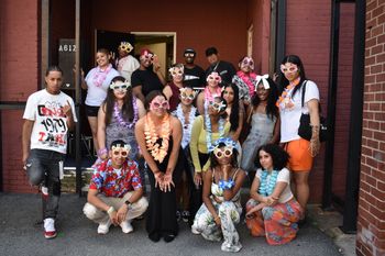 DJ MeltDown & Pas Simpson supporting the community - Volunteering & sponsoring @ the young entrepreneurs pop-up shop in Allentown - 6/8/24
