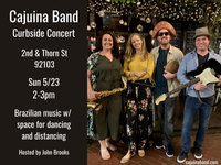 Curbside concert with Cajuina