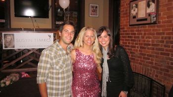 With friends Dave and Olivia.
