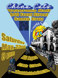 China Cats at Vets Hall, May 23rd