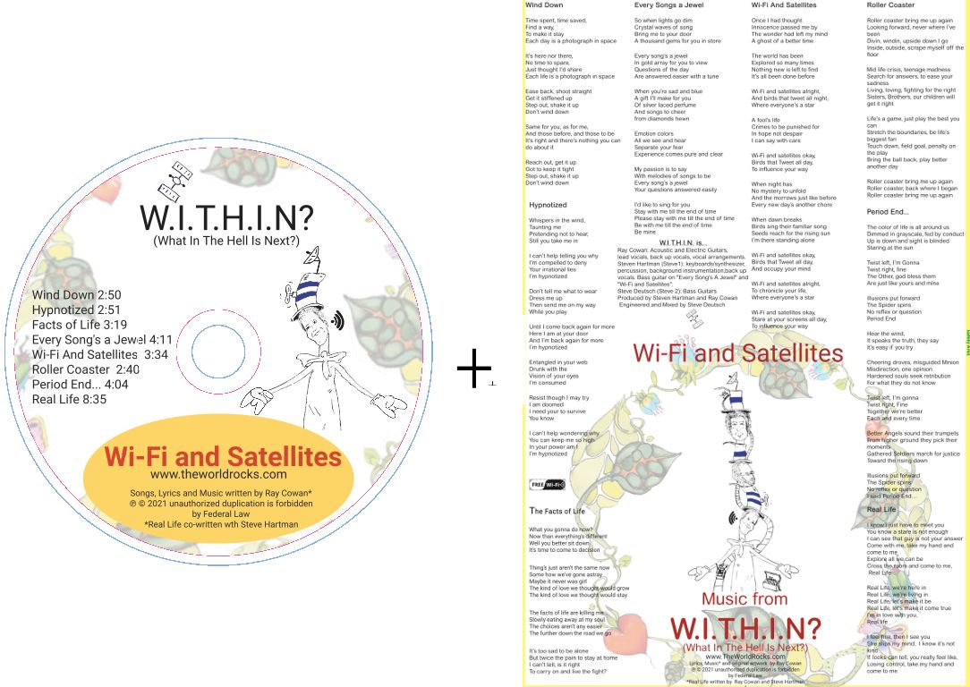 Wi-fi And Satellites - Bundle - CD + Poster!