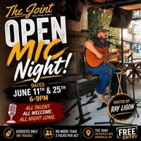 Open Mic Night @ The Joint-BBQ, Wings & More