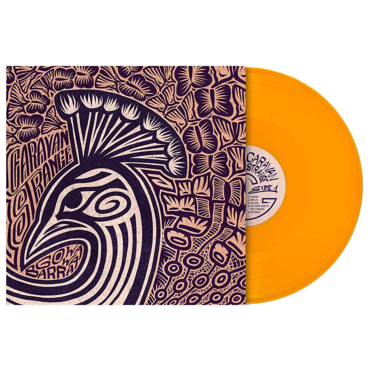 Gowa wa Barra - Vinyl-Orange Swirl