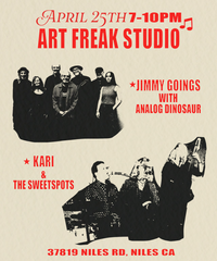 Jimmy Goings with Analog Dinosaur - Kari & the SweetspOts