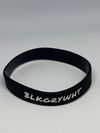 BLKGRYWHT Wristband - Black