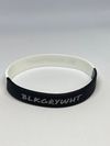 BLKGRYWHT Wristband - Segmented Black and White