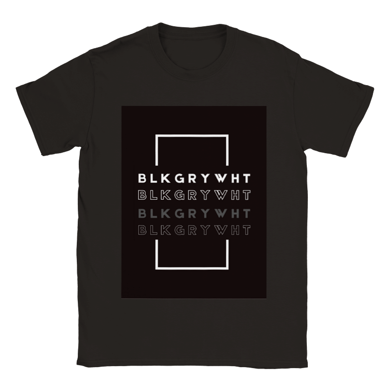 BLKGRYWHT Tee