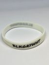 BLKGRYWHT Wristband - Glow-in-the-dark White 
