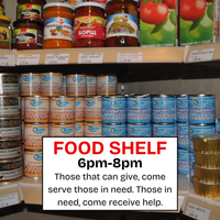 Food Shelf (Serve or Come for Food)
