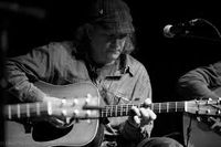 Dan Rumsey on the patio
