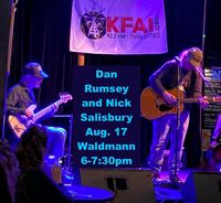 Dan Rumsey & Nick Salisbury at Waldmann