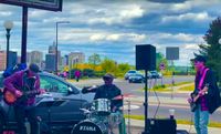 Dan Rumsey, Backbeat Harris & Bob Radspinner at St. Paul Farmer's Market