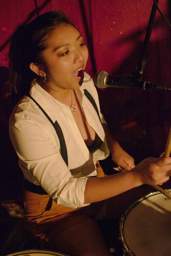 © 2025 Michael Blank Photography. All Rights Reserved. Administered by RAMEKEGA/WSP Music Group. Location Bar Lubitsch, West Hollywood, CA. We Found New Music Showcase June 2025.
