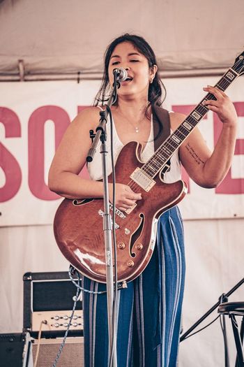 Kelli Pozon of RAMEKEGA at Cherry Blossom Festival. Photo Credit: Kano Richard/Kano Photography. © 2024 RAMEKEGA/WSP Music Group. All Rights Reserved.
