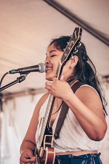 Kelli Pozon of RAMEKEGA at Cherry Blossom Festival. Photo Credit: Kano Richard/Kano Photography. © 2024 RAMEKEGA/WSP Music Group. All Rights Reserved.

