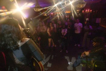 © 2025 Michael Blank Photography. All Rights Reserved. Administered by RAMEKEGA/WSP Music Group. Location Bar Lubitsch, West Hollywood, CA. We Found New Music Showcase June 2025.
