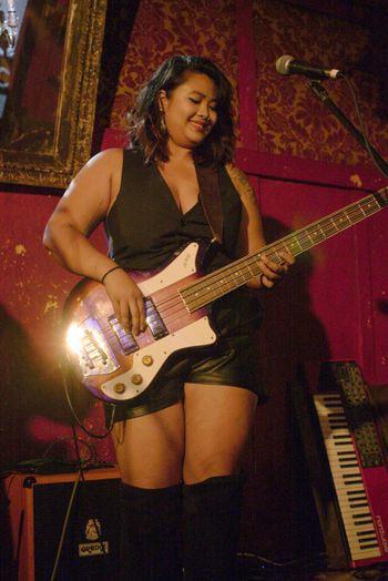 © 2025 Michael Blank Photography. All Rights Reserved. Administered by RAMEKEGA/WSP Music Group. Location Bar Lubitsch, West Hollywood, CA. We Found New Music Showcase June 2025.
