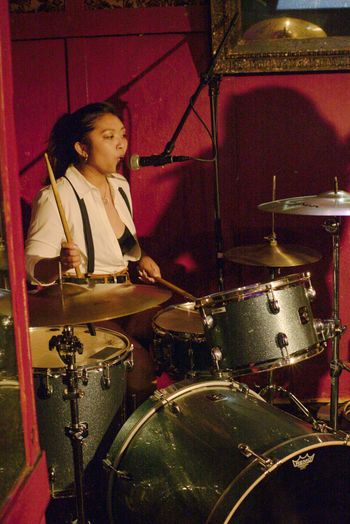 © 2025 Michael Blank Photography. All Rights Reserved. Administered by RAMEKEGA/WSP Music Group. Location Bar Lubitsch, West Hollywood, CA. We Found New Music Showcase June 2025.
