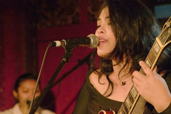 © 2025 Michael Blank Photography. All Rights Reserved. Administered by RAMEKEGA/WSP Music Group. Location Bar Lubitsch, West Hollywood, CA. We Found New Music Showcase June 2025.
