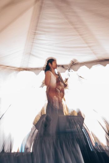 Kelli Pozon of RAMEKEGA at Cherry Blossom Festival. Photo Credit: Kano Richard/Kano Photography. © 2024 RAMEKEGA/WSP Music Group. All Rights Reserved.
