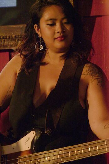 © 2025 Michael Blank Photography. All Rights Reserved. Administered by RAMEKEGA/WSP Music Group. Location Bar Lubitsch, West Hollywood, CA. We Found New Music Showcase June 2025.
