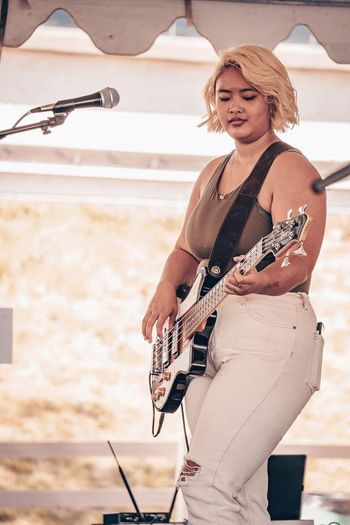 Kaira Pozon of RAMEKEGA at Cherry Blossom Festival. Photo Credit: Kano Richard/Kano Photography. © 2024 RAMEKEGA/WSP Music Group. All Rights Reserved.
