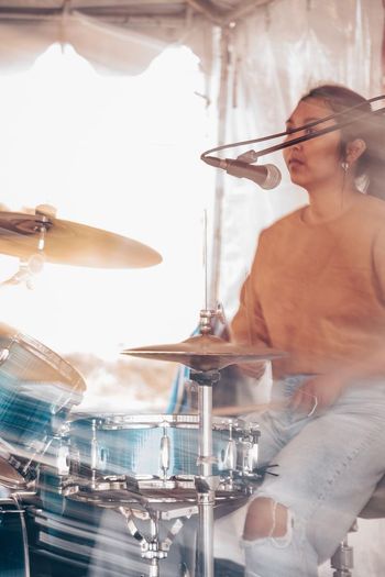 Gabrielle Pozon of RAMEKEGA at Cherry Blossom Festival. Photo Credit: Kano Richard/Kano Photography. © 2024 RAMEKEGA/WSP Music Group. All Rights Reserved.
