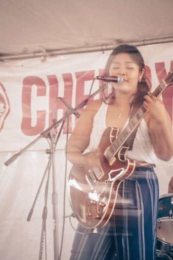 Kelli Pozon of RAMEKEGA at Cherry Blossom Festival. Photo Credit: Kano Richard/Kano Photography. © 2024 RAMEKEGA/WSP Music Group. All Rights Reserved.
