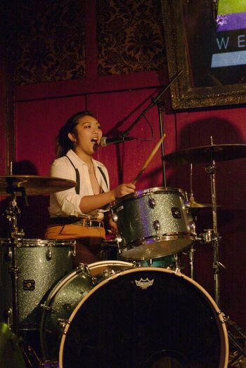 © 2025 Michael Blank Photography. All Rights Reserved. Administered by RAMEKEGA/WSP Music Group. Location Bar Lubitsch, West Hollywood, CA. We Found New Music Showcase June 2025.
