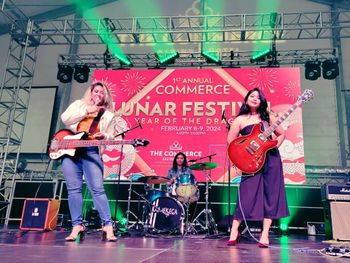 RAMEKEGA at the Lunar New Year Festival in Commerce Casino & Hotel, February 2024. ©2024 RAMEKEGA/WSP Music Group. All Rights Reserved.
