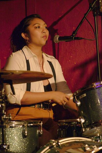 © 2025 Michael Blank Photography. All Rights Reserved. Administered by RAMEKEGA/WSP Music Group. Location Bar Lubitsch, West Hollywood, CA. We Found New Music Showcase June 2025.

