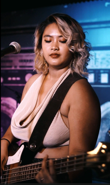 Kaira of RAMEKEGA at Hotel Ziggy performing for the We Found New Music Showcase. © 2024 RAMEKEGA/WSP Music Group. All Rights Reserved.
