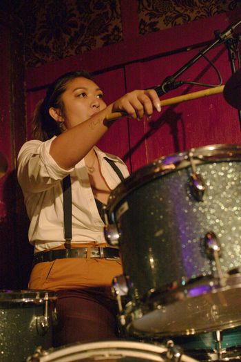 © 2025 Michael Blank Photography. All Rights Reserved. Administered by RAMEKEGA/WSP Music Group. Location Bar Lubitsch, West Hollywood, CA. We Found New Music Showcase June 2025.
