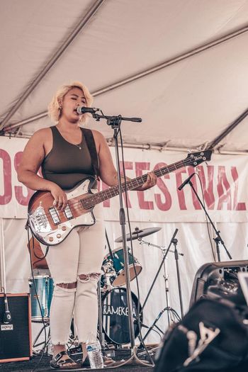 Kaira Pozon of RAMEKEGA at Cherry Blossom Festival. Photo Credit: Kano Richard/Kano Photography. © 2024 RAMEKEGA/WSP Music Group. All Rights Reserved.
