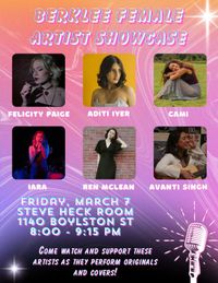 Berklee Female Artist Showcase