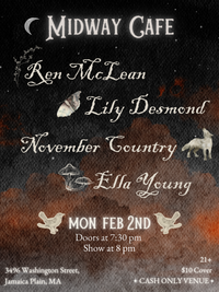 Ren McLean at Midway Cafe