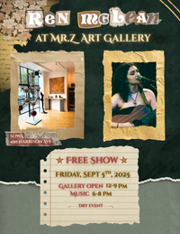 Ren McLean at Mr.Z Art Gallery