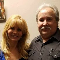 Kenny with Irlene Mandrell
