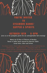 Sycamore Banks' Supper & Spirits
